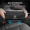 AABGX1 For Benz Car Seat Gap Storage Box Leather Storage Pocket Keys Card Phone Holder Accessories Exclusive AMG W124 W203 W204