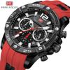 MINI FOCUS 0349G Многофункциональные водонепроницаемые кварцевые спортивные часы для мужчин