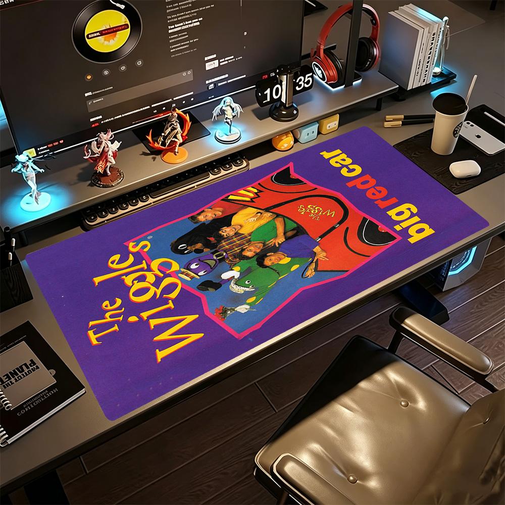 Wiggles Large Mouse Pad Desk Mat HD Print Desk Pad Non-Slip Rubber Base Suitable for Office Gaming PC Laptop
