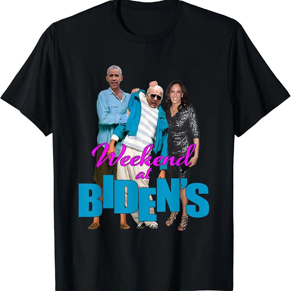 Weekend At Biden's Funny Political Unisex T-Shirt