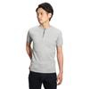 Avirex Ежедневная футболка-henley с воротником-стойкой, короткий рукав, размер M, серый,