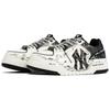 MLB Кеды Skateboard Shoes с толстой подкладкой Kaleidoscope, Erosion, Устойчивые к истиранию, Низкие, Унисекс, Черно-белые, 3ASXCA12N-50WHS(Команда113- КОРОБКА)