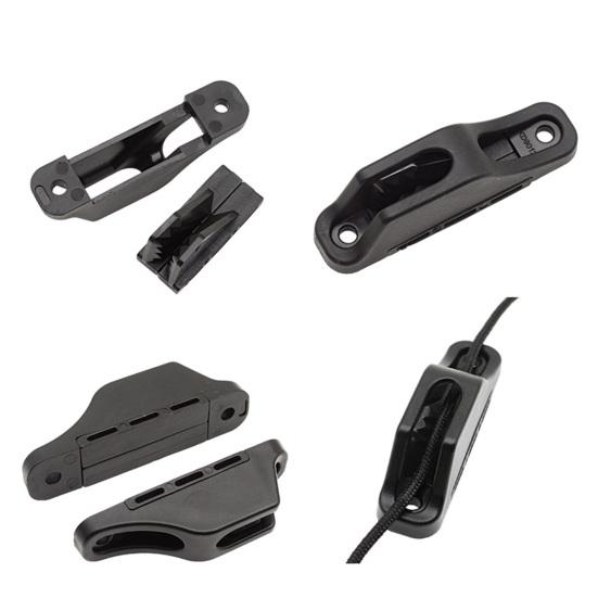 Нейлоновый фиксатор шнура для каяка, утка, самоблокирующийся натяжитель шнура, бегунок, быстрый захват, мягкий натяжитель шнура для каноэ, каяка, серфинга, аксессуары