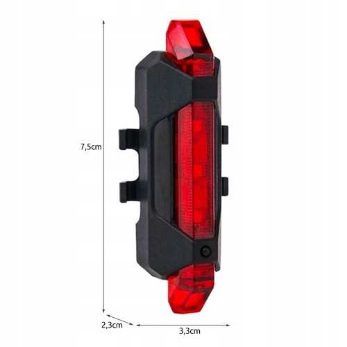 USB Rear Bike Light