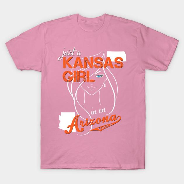 Футболка женская Kansas Arizona Harajuku Print Kawaii футболка летняя с коротким рукавом женская футболка топ футболка