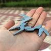 Mini Multi-Purpose Folding Pliers  Compact 5-in-1 Multipurpose Pliers & Knife Set for Outdoors Camping Hiking Fishing