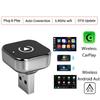 Автомобильная умная система AI Smart Box 2-в-1 Carplay Box Проводной на беспроводной адаптер для iPhone Беспроводное управление Plug and Play Carplay
