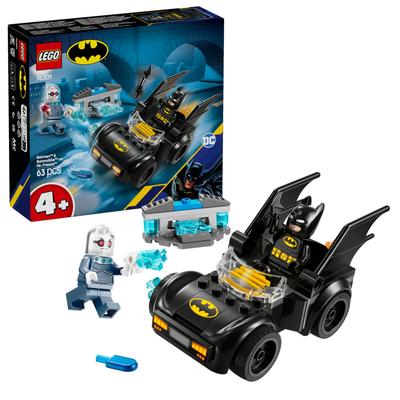 LEGO Super Heroes Бэтмен и Бэтмобиль против Мистера. Заморозить Игрушка Блок Образовательный456Фигурка Товары 76301