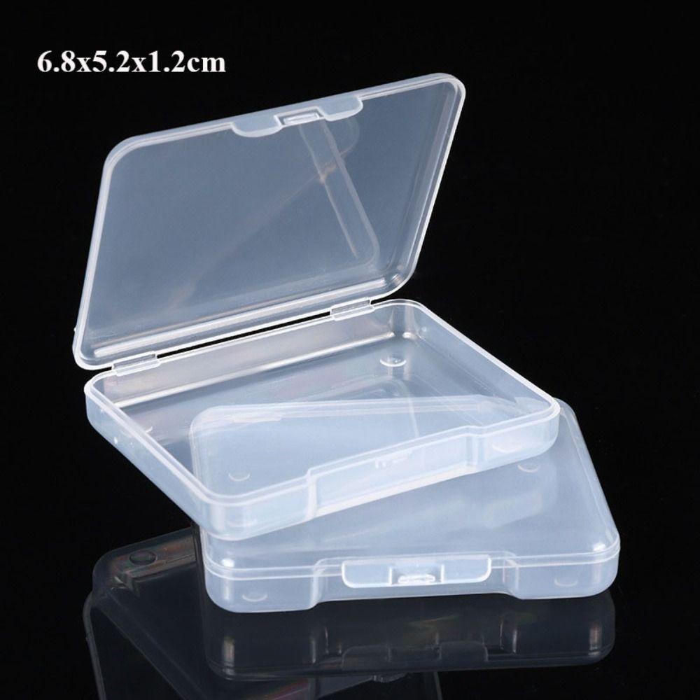 Пластиковый ящик для хранения, прозрачные упаковочные коробки, контейнер для горячих ювелирных изделий, бисер, держатель электроинструментов