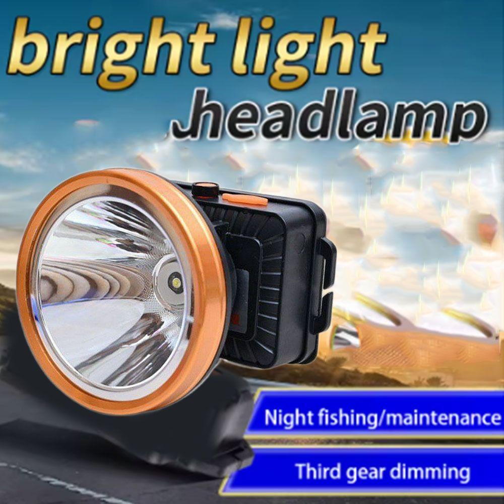 High Power Fishing  Head Lamp Wearable Camping Light Portable LED Headlights  Outdoor