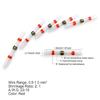 Термоусадочные соединители для проводов 10 шт. Водонепроницаемая муфта AWG22-18 стыковая электрическая клемма с луженым припоем