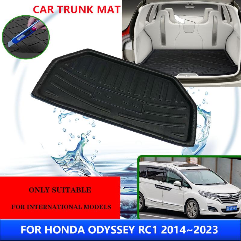 Коврик в багажник автомобиля для Honda Odyssey RC1 2014~2024 2015 2019 2024 устойчивый к высоким температурам коврик для хранения аксессуары для интерьера