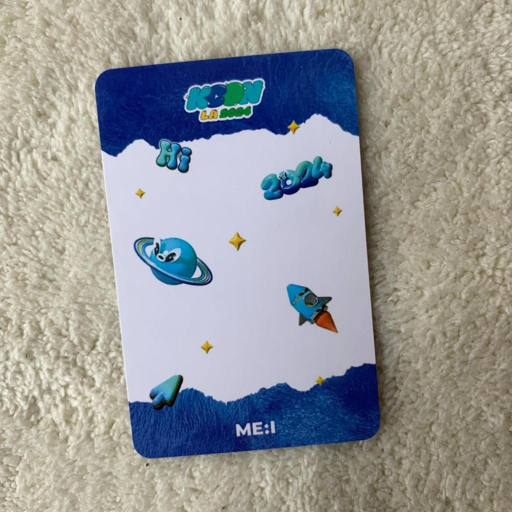 [USED] ME:I/ Yamamoto Suzu Offline Bonus KCON LA Limited MD $60 Trading Card