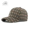 Кепки Мужские, Шляпы Ретро Клетчатые Жесткий Верх Бейсболки Женские Солнечные Шляпы