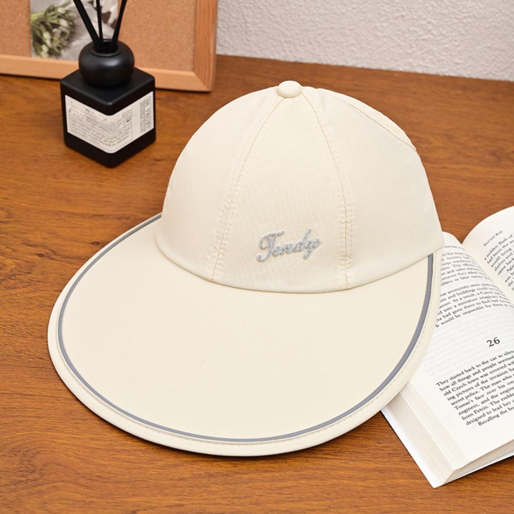 Быстросохнущая женская шляпа от солнца с защитой от ультрафиолета, пустая шляпа-цилиндр, тонкая солнцезащитная бейсболка для пляжа