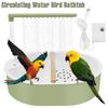 Циркулирующая вода Птичья ванна USB Электрическая Автоматическая Ванна для попугая Клетка Попугай Птица Душ Ванна Товары для домашних животных Аксессуары Зеленый