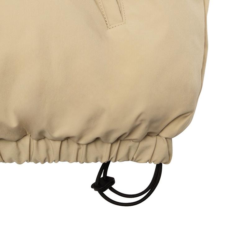 (WMNS) Onitsuka Tiger Hooded Down Jacket 'Light Khaki' Women's 2182B560-250