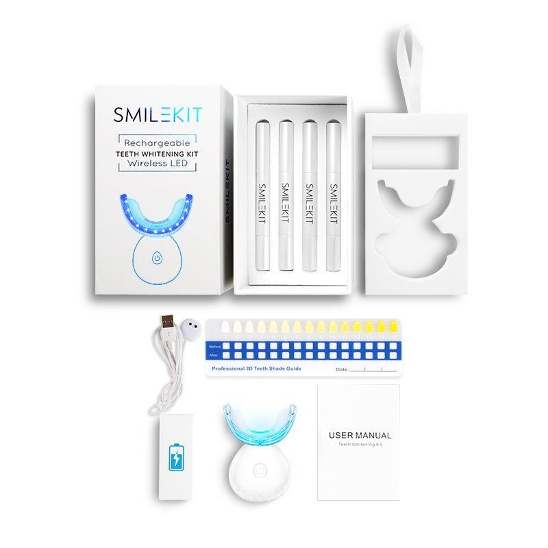 Whitening Smilekit Teeth Light Lamp Kit Tooth Whitener Oral Care Hygiene White