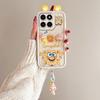 KEYSION Милый чехол с 3D-мультяшным рисунком для HONOR X6b с браслетом, мягкий силиконовый противоударный чехол для телефона Huawei Honor X6b 4G