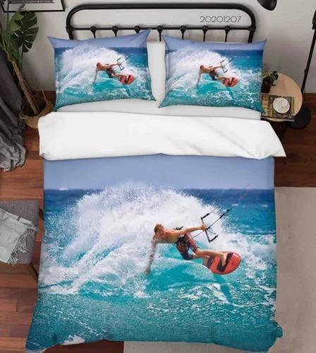 Comforter Surfing Bedding Decoration Gift First Choice Suitable For Children Boys Girls And Adults Soft Warm And Breathable
