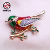 Europe and the United States Women Bird Brooch Drip Oil Pin Fashion Wild Brooch