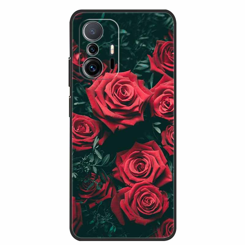 Чехол для Xiaomi 11T Pro Животные Защитный Мягкий Силиконовый Чехол для Телефона для Xiaomi Mi 11T Pro 5G Ударопрочный Mi11T Волк Чехол