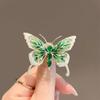 Delicate Enamel Butterfly Brooch Women'S Luxury Temperament Suit Sweater Corsage Diamond Pin Fixed Clothes With Accessories