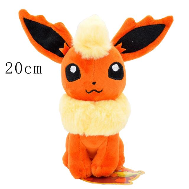 New Plush Toys Shine Eevee Umbreon Espeon Jolteon Flareon Vaporeon Glaceon Kawaii Pikachu Peluche Anime Dolls Kids Gift