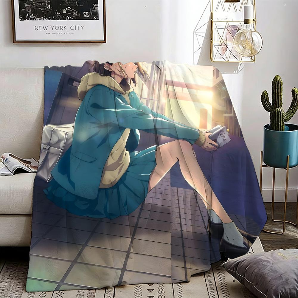 cartoon Ao no Hako blue box Anime Throw Lightweight g Flannel Blanket Soft Skinfriendly for Summer Cooling