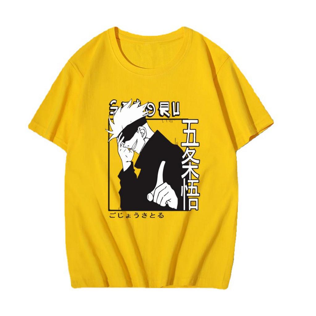 Японская манга Новое заклинание Возвращение к войне Аниме Женская футболка Хлопок Короткий рукав Лето Принт Спорт