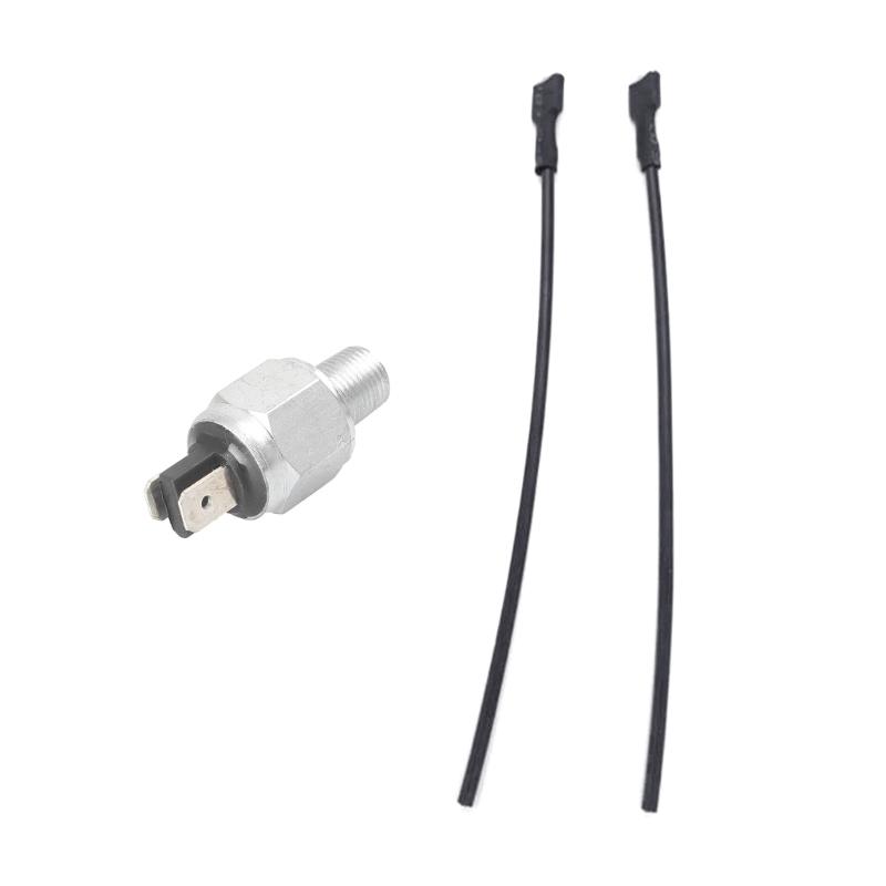 Compatible for Street -Road Motorcycle Hydraulic Brake Pressure Rear Light Switch Accessory