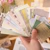 60 шт. Новые культурные и креативные наклейки для ручного аккаунта в стиле «Загородный сад» Наклейки для ручного аккаунта Креативная ретро-бумага для материалов