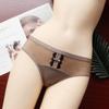 Sexy Breathable Lingerie Mesh Lace Underwear Women's Comfortable Low Waist Hollow Triangle Panties