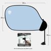 Car Sunshade with Suction Cup: Side Window Heat Insulation & Sun Protection Curtain