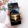 Чехол для Samsung Galaxy A17 A37 A57 5G Чехол Новый Стильный Цветок Прозрачный Мягкий Силиконовый Чехол для Телефона для Samsung A 17 A 37 A 57 Бампер