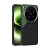 Чехол для Vivo X300 Pro X300S Ultra, магнитный, для беспроводной зарядки, из углеродного волокна, с текстурой мелкой линии, чехол для мобильного телефона