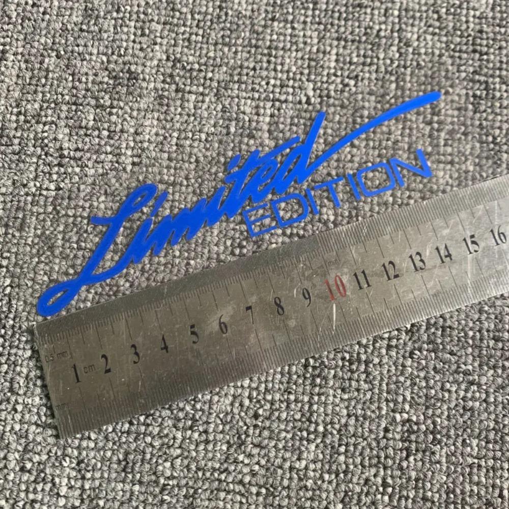 Car 3D LIMITED EDITION Creative Vinyl Sticker Window Sticker Car-styling Decoration Reflective Laser Decal For Car Accessories