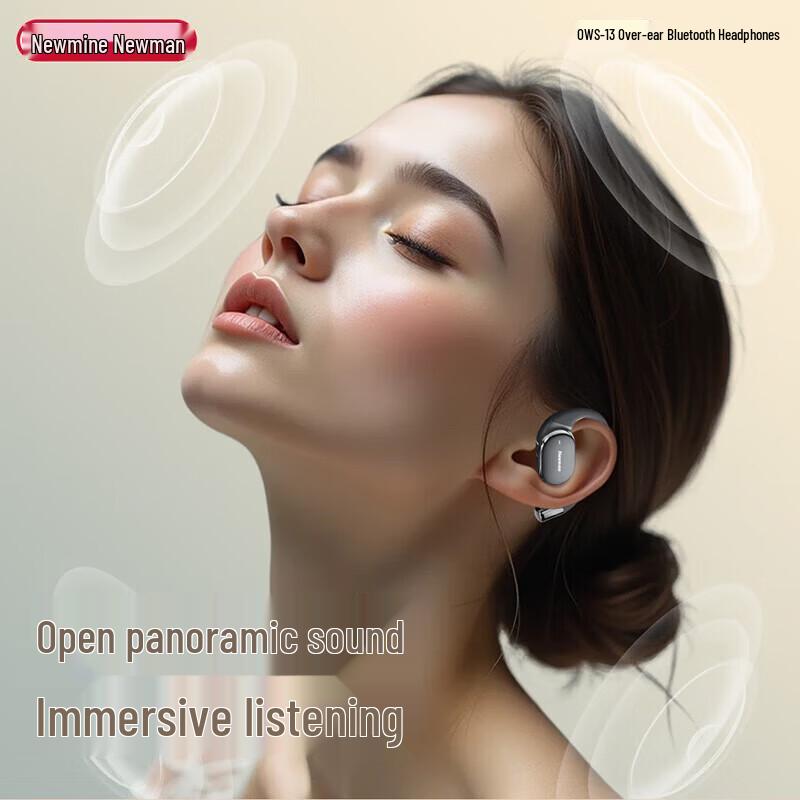 Newman OWS-13 Wireless Bone Conduction Open-Ear Sports Headphones