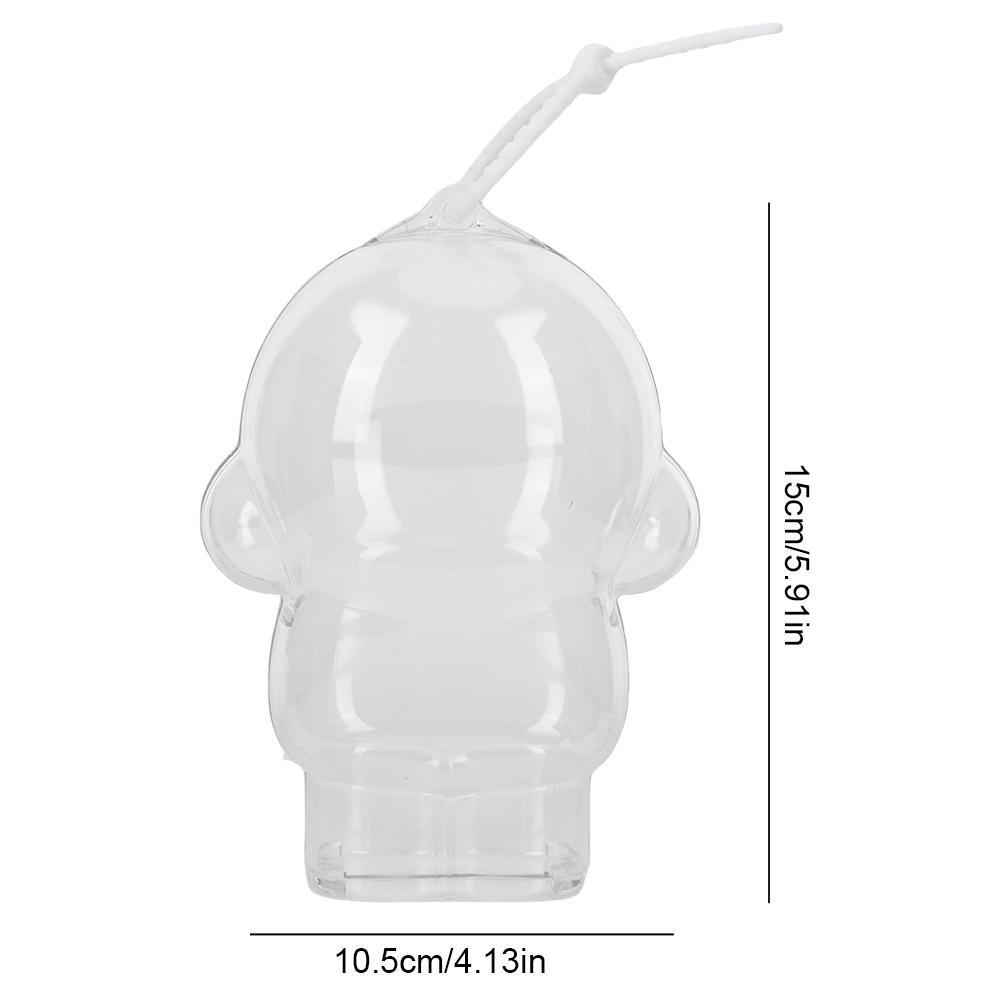 Transparent Protective Case Doll Dust Case Portable Organizer Box for Skull Panda Winter Movement for SP Doll