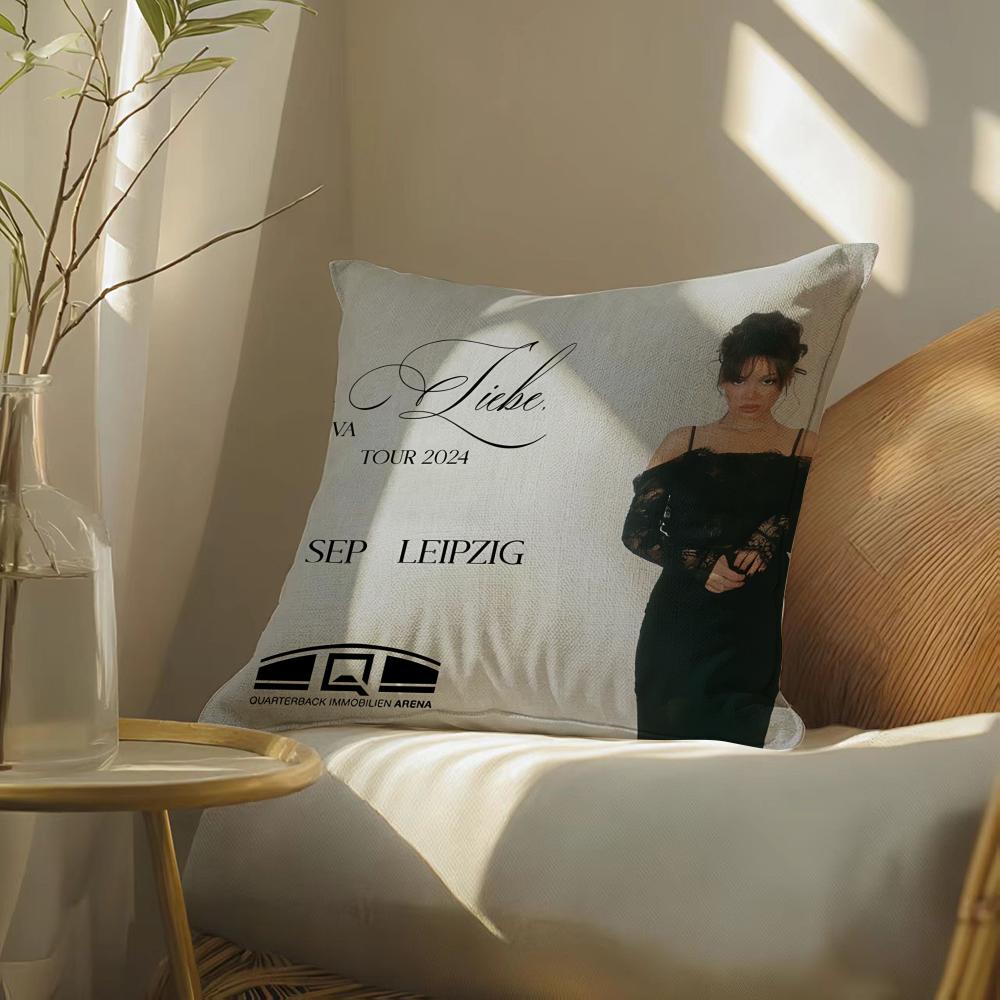 Aylivaaylivacoolsingertour Pillow Case Pillowcase, Double-Sided Printed, Sofa Cushion, Bedroom Headboard