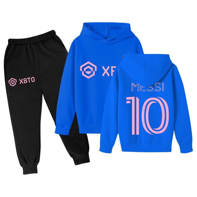 Kids Hoodie Sweatshirt Set Casual 2-Piece Outfit Winter A Class 100-160cm