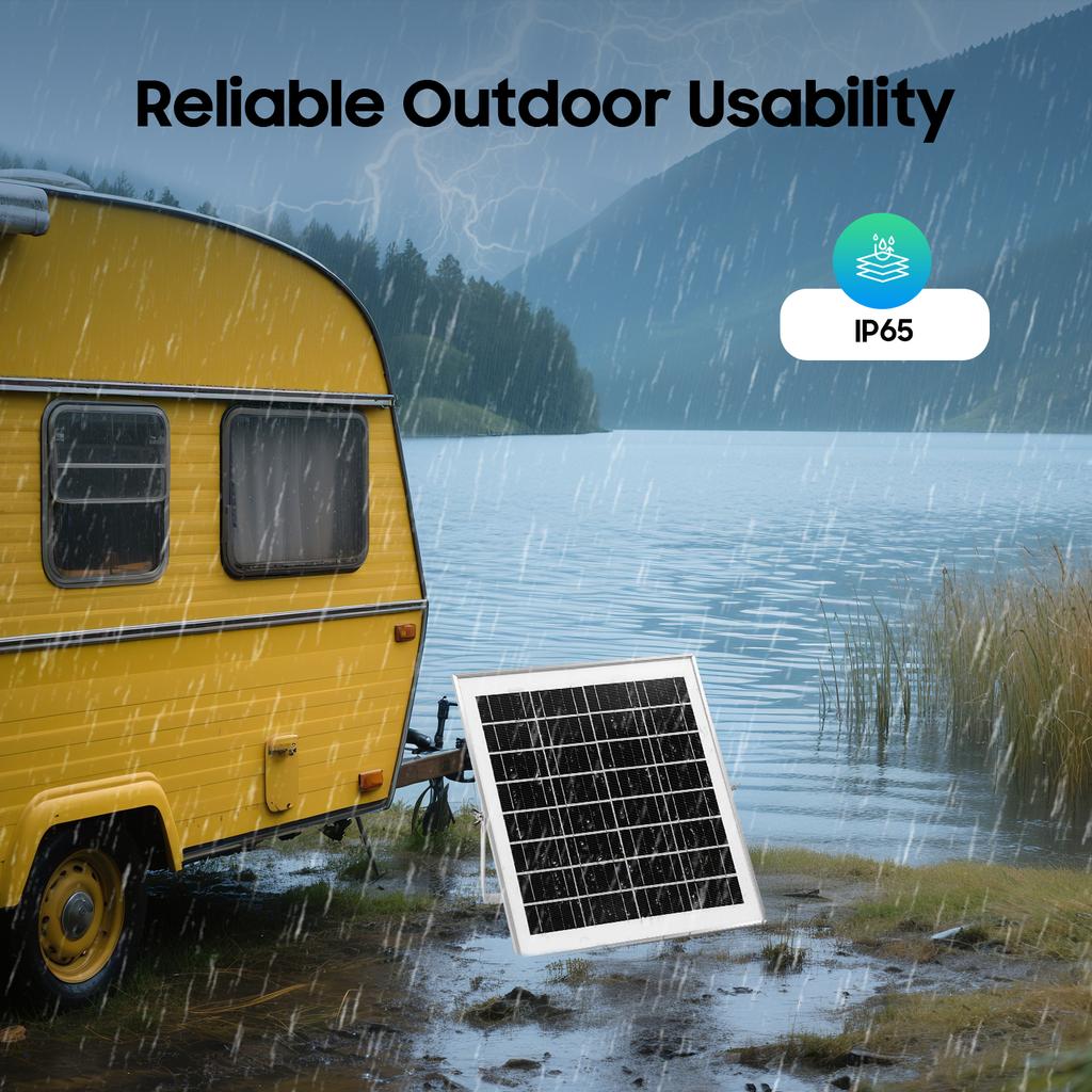 Инвертор солнечной энергии 15 Вт с 4 светодиодными лампами, водонепроницаемый портативный солнечный генератор IP65 для дома, аварийных ситуаций, кемпинга на открытом воздухе, каравана