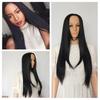 New Hot-selling Wigs African Women's Wigs Black Long High Temperature Silk Chemical Fiber Wig Cover In Stock