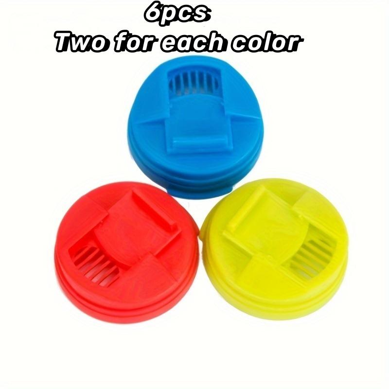 3/6 шт. Крышка для банок для напитков, многоразовые пластиковые крышки для укупорки газированной воды и колы, стандартный размер, герметичные защитные крышки для банок, аксессуары для посуды для напитков