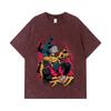 275 GSM Washed T-shirts 100% Cotton My Hero Academia V16 Deku Print Unisex Heavy Cotton T Shirt