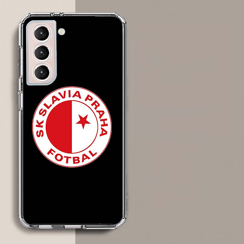 Sk Slavia Praha Czech Republic Phone Case For Galaxy A14 A24 A34 A54 Samsung A02S A12 A22 A32 A42 A52 A72 A13 A33 A53 5G A03 A03