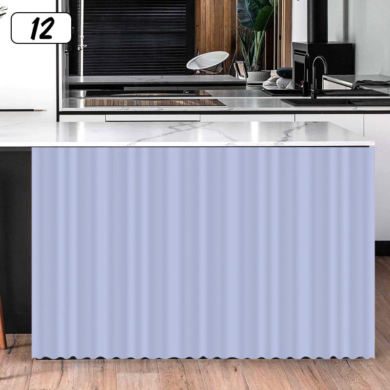 Однотонная занавеска для шкафа, кухонные занавески для полки, декоративная занавеска на дверцу шкафа, оконная занавеска, чехол на дверцу шкафа, домашний декор
