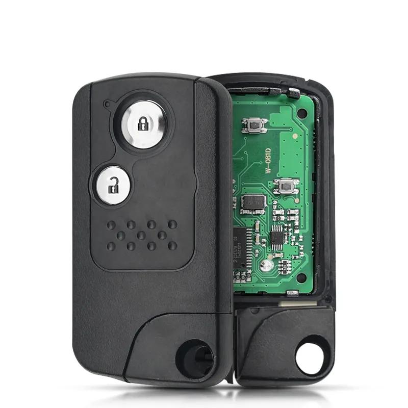 KEYYOU Keyless GO Remote Car Key 313.8 / 433Mhz For Honda Accord/Spirit/CRV/New Civic ID46 Knob Start Smart Promixity Card