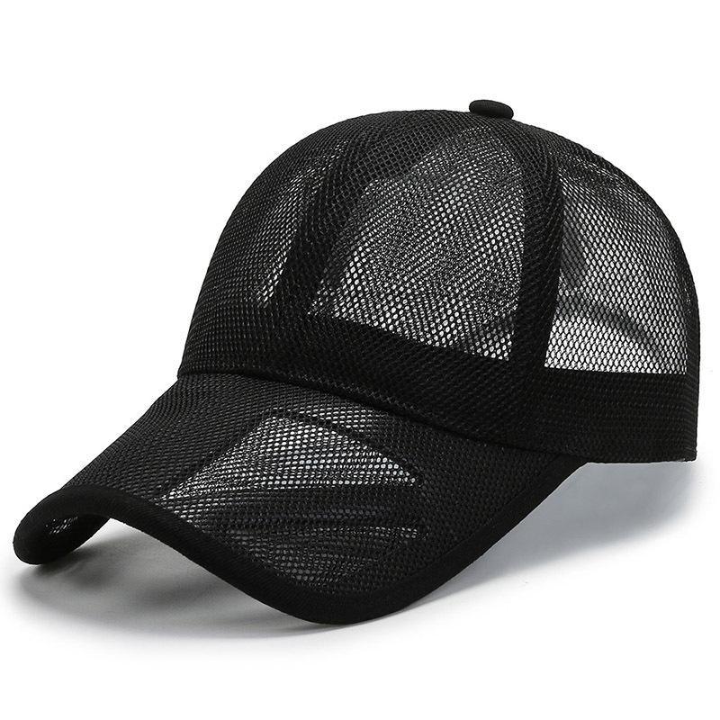 New Style Mesh Cap, Baseball Cap with Perforated Eaves, Sun Cap and Men's Baseball Cap