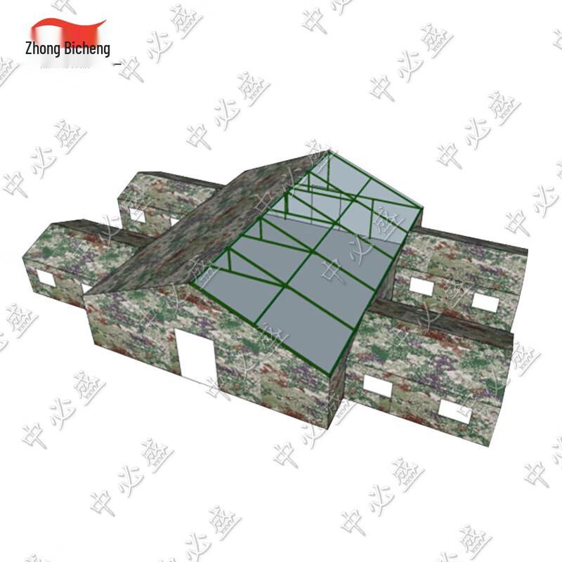 Zhongbisheng 80sqm Jungle Starry Sky Command Tent (8x10m)
